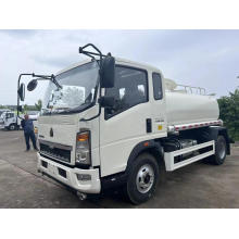 Water transporting tank truck